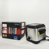 Фритюрниця для дому на 1.5л Crownberg CB-5542 1200Вт