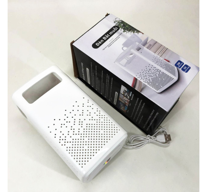 Лампа від комарів USB Bug Zapper Fly. Колір: білий