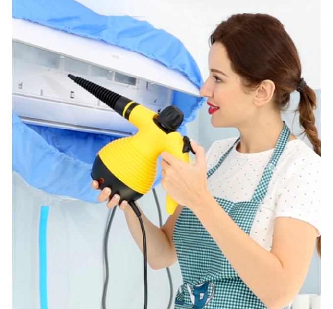 Пароочиститель с функцией отпаривателя Steam Cleaner Pro 1000 Вт 6 насадок