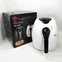 Аерофритниця Мультипіч Аерогриль Domotec MS-3220 1300Вт 4.5л Безмасляна з Таймером White