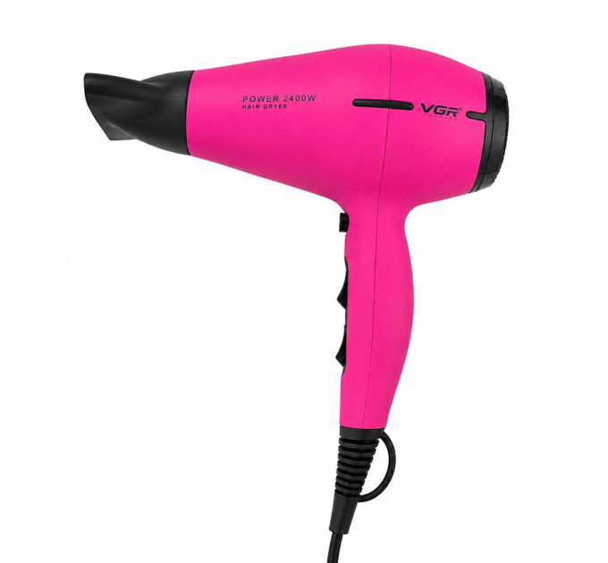 Фен для волос VGR V-457 2400Вт Pink