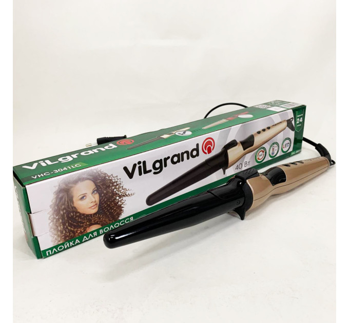 Плойка конусная ViLgrand VHC-3041LC Gold