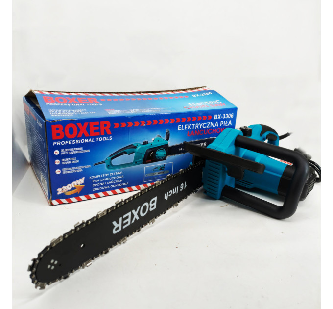 Пила цепная сетевая 2200Вт 40см Boxer BX-3306 электропила