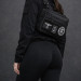 Тактическая сумка для патчей Cordura 600D — 5 карманов, мессенджер черный из ткани