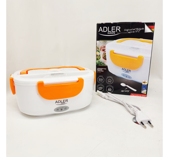 Ланч бокс з підігрівом Adler AD 4474 1.1л Orange