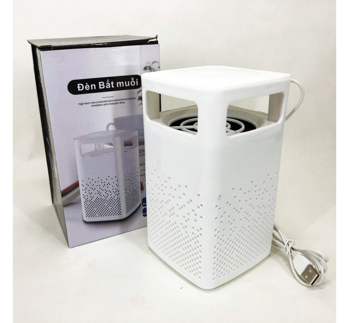 Лампа від комарів USB Bug Zapper Fly. Колір: білий