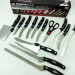 Набір кухонних ножів Contour Pro Knives 13 предметів, Набір кухонного приладдя набір ножів