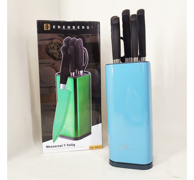 Набір ножів Edenberg EB-11027 7 предметів Blue