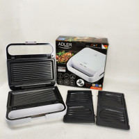 Бутербродница Adler AD 3070 2в1 1100Вт White