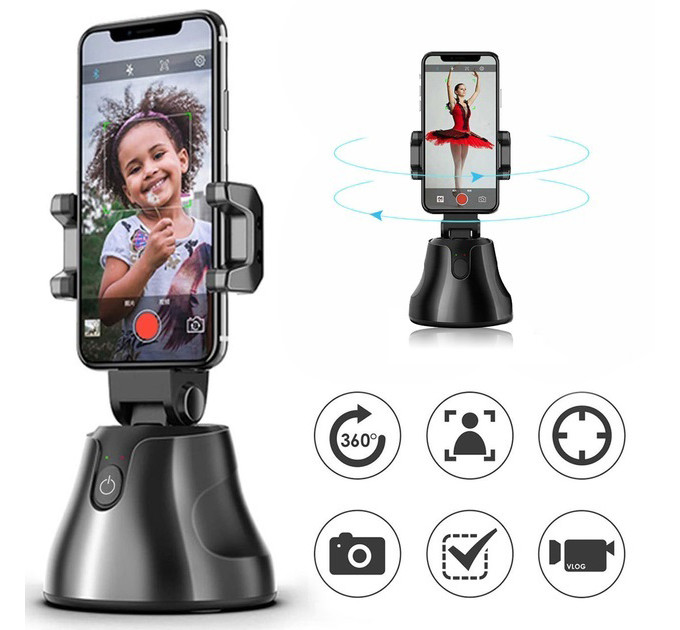 Смарт тримач смартфона Apai SMART 360 ° з датчиком відстеження руху розумний штатив для блогерів