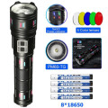 Ліхтар AK177-WHITE LASER LED PM60-TG, Топ-ліхтарик ліхтарик світлодіодний акумуляторний портативний