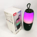 Портативная колонка TG644 5W с RGB подсветкой и ремешком, Беспроводная колонка мощная. Цвет: зеленый