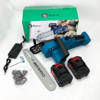 Акумуляторна ланцюгова пила Chain Saw 12'' (30см) DOMOTEC Ланцюгова Пила на акумуляторах для дому
