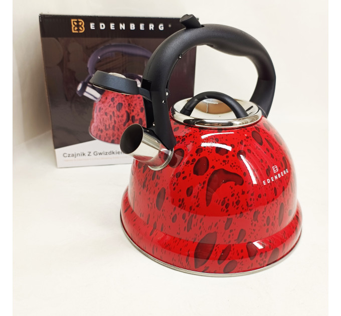 Чайник со свистком Edenberg EB-1990 3л Red