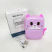 Портативный детский термопринтер с Bluetooth A8 Cat мини принтер для телефона Pink