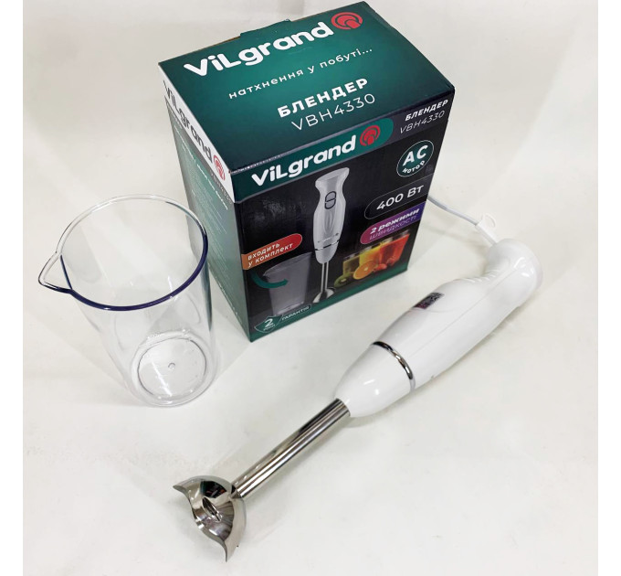 Блендер ViLgrand VBH4330 White