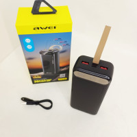 Зовнішній акумулятор Power bank Awei PA-12 30000mAh PD22,5W швидка зарядка
