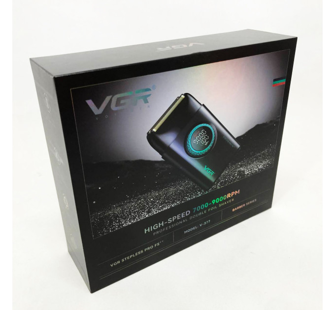 Электробритва VGR V-377 BLACK шейвер