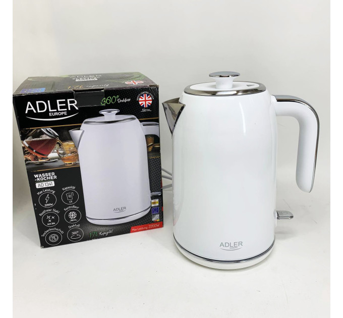 Электрочайник Adler AD 1341 0.8л 1850Вт