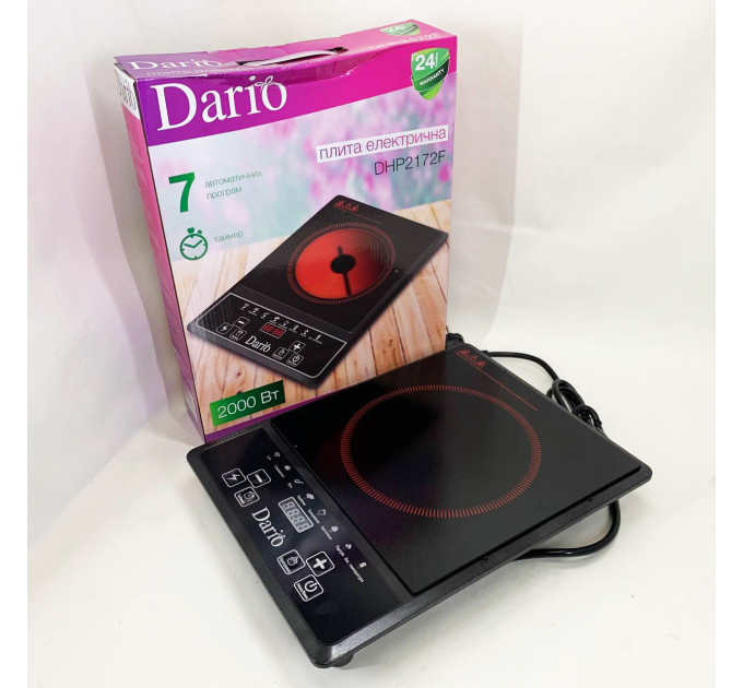 Плита настільна інфрачервона електрична DARIO DHP2172F