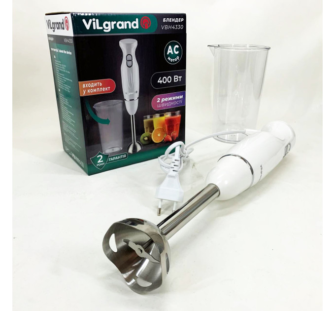 Блендер ViLgrand VBH4330 White