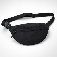 Чоловіча/жіноча бананка з Cordura 1000D, чорна, 3 відділення, водовідштовхувальна