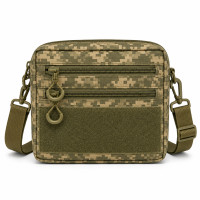 Мужская тактическая сумка EDC Cordura 600D, сумка из кордуры для патчей пиксель