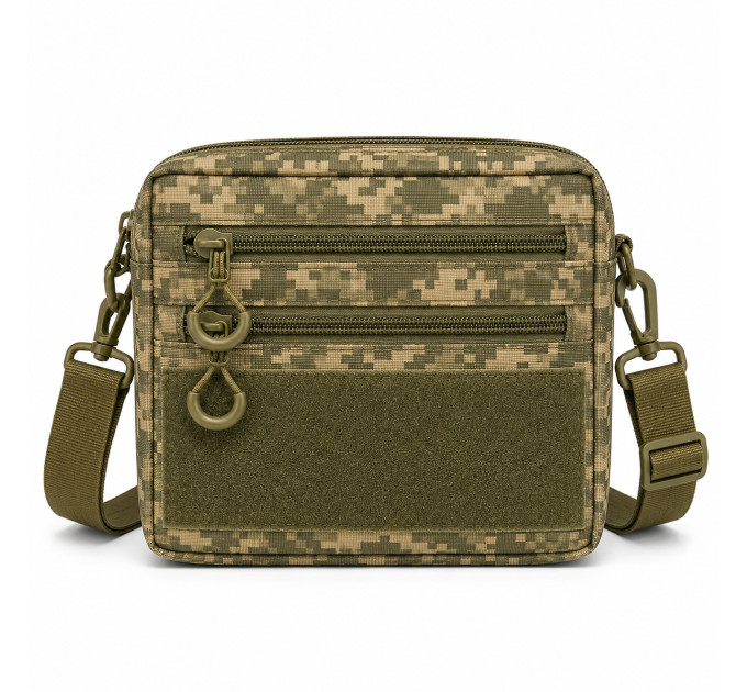 Мужская тактическая сумка EDC Cordura 600D, сумка из кордуры для патчей пиксель