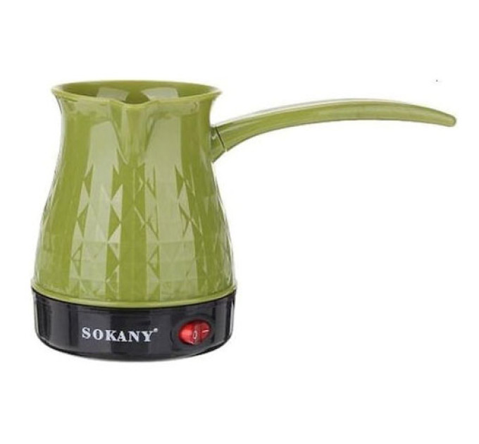 Електрична турка Sokany SK-219 500мл 500Вт для кави Green