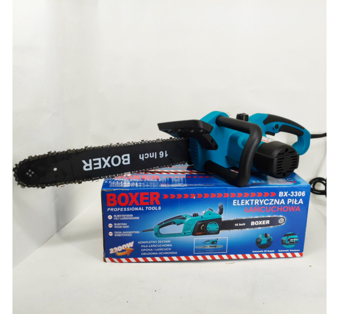 Пила цепная сетевая 2200Вт 40см Boxer BX-3306 электропила