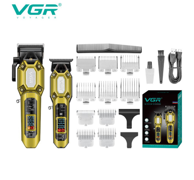 Комплект 2 в 1 VGR V-600 V-900. Цвет: золотой