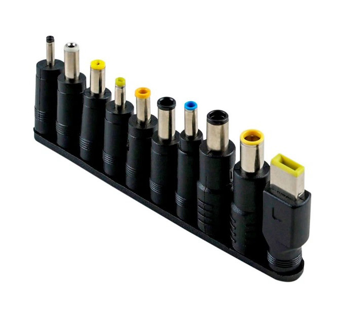 Кабель живлення для ноутбука з перехідниками 10в1 65W USB Type-C Адаптер для ноутбука від повербанка