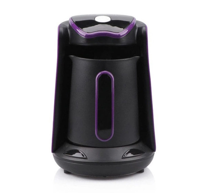 Кавоварка Domotec MS-102S настільна 600Вт для швидкого приготування кави Purple