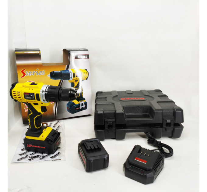 Портативний акумуляторний шуруповерт Boxer SR-152 24В