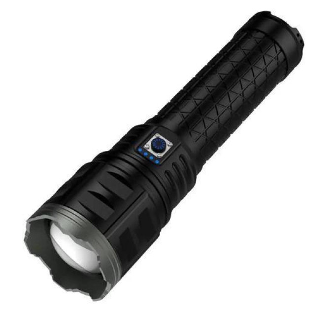 Ручной фонарь Police AK138 WHITE LASER LED PM60-TG с зарядкой USB, работающий от 4х18650 аккумуляторов