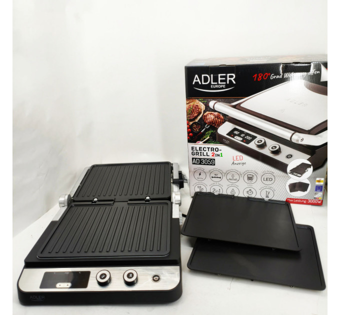 Гриль контактний Adler AD 3059