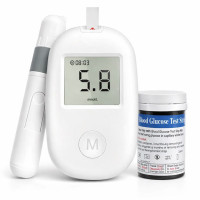 Глюкометр Glucose Meter GLM-76 с тест-полосками 50 шт – прибор для измерения сахара в крови
