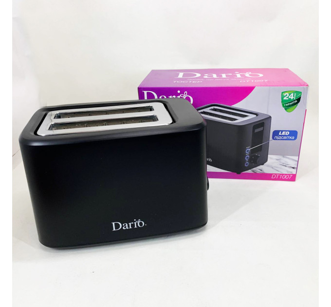 Тостер DARIO DT1007 Black
