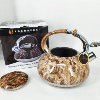 Чайник зі свистком Edenberg EB-1959 3л з капсульним дном Beige