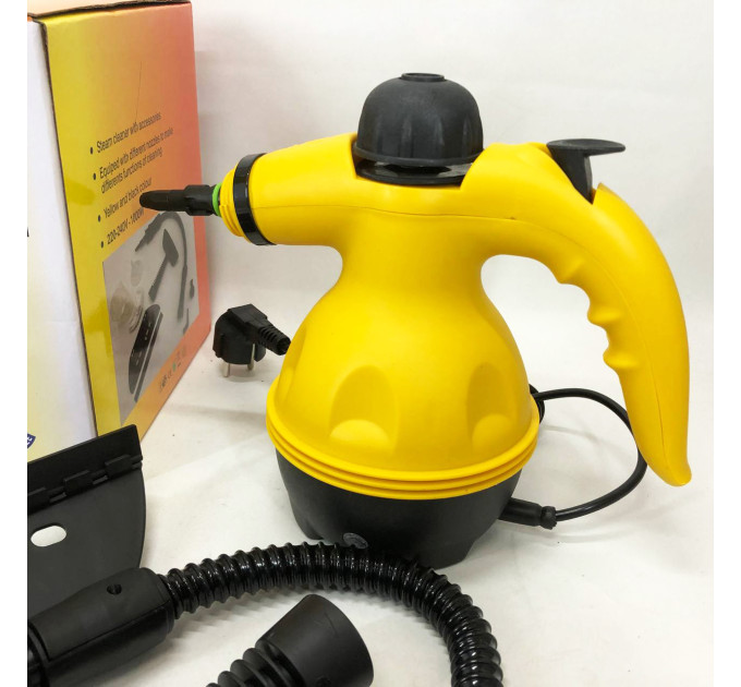 Пароочиститель с функцией отпаривателя Steam Cleaner Pro 1000 Вт 6 насадок