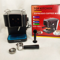 Кавоварка Top Kitchen TK00217 1500Вт 1.8л, капучинатор, кавоварка з підігрівом чашок 15 Бар