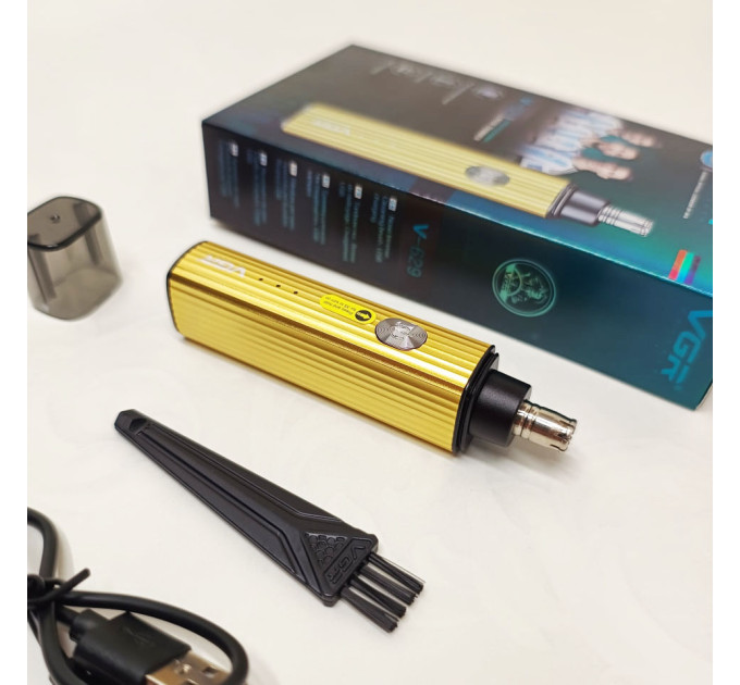 Триммер для носа VGR V-629 Gold