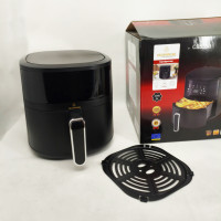 Аэрофритюрница без масла Crownberg CB-5550 2000Вт мультипечь с антипригарной чашей 5л и сенсорная