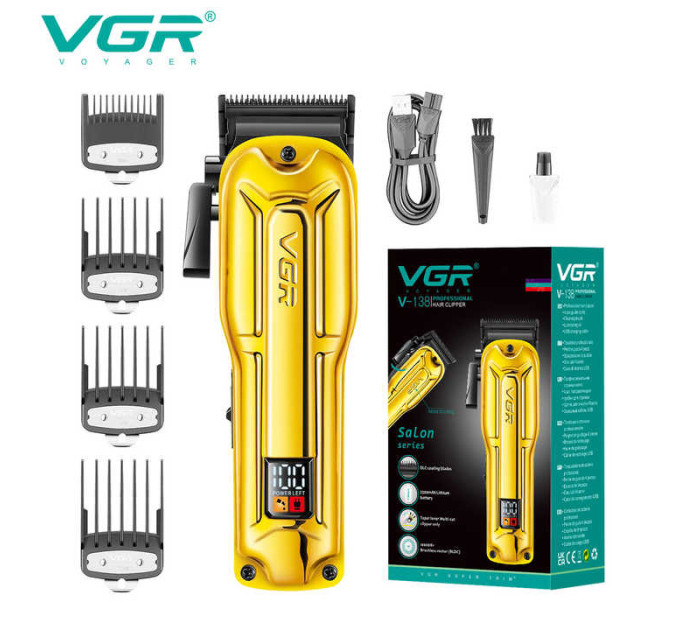 Акумуляторна машинка для стриження VGR V-138