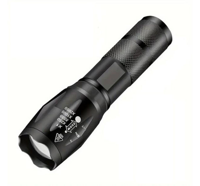 Фонарь ручной BLX51-XPE в кейсе 1x18650, Фонарь ручной мощный, Тактичный фонарь, Ручной фонарик led