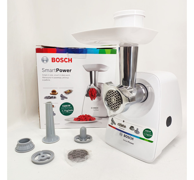 М'ясорубка Bosch SmartPower MFW2520W