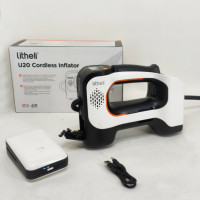 Аккумуляторный компрессор с фонарем Litheli питание от павербанка УМБ Litheli Power Bank 20000 мАч 45Вт