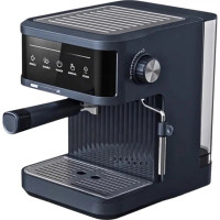 Рожковая кофеварка Crownberg CB-1571 1200Вт кухонная кофемашина с резервуаром 1.8л и сенсорным дисплеем