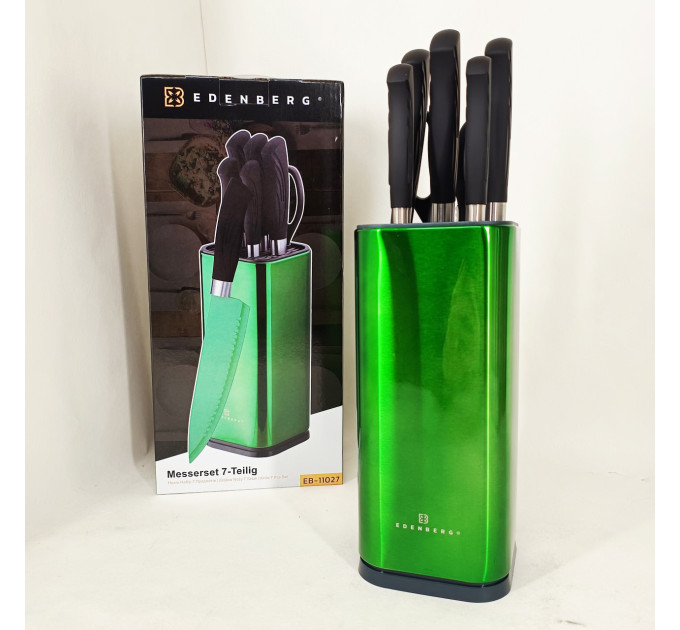 Набір ножів Edenberg EB-11027 7 предметів Green