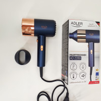 Фен Adler AD 2280 1800Вт 2 скорости 3 режима холодный воздух концентратор кабель 1,8м